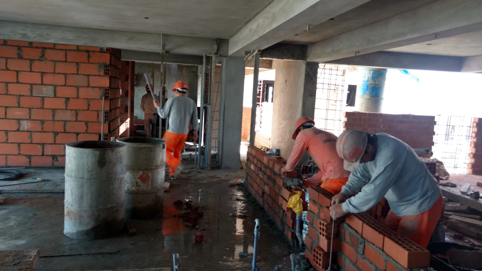 Proceso de construcción del proyecto Edificio Aguarico — avance de obra