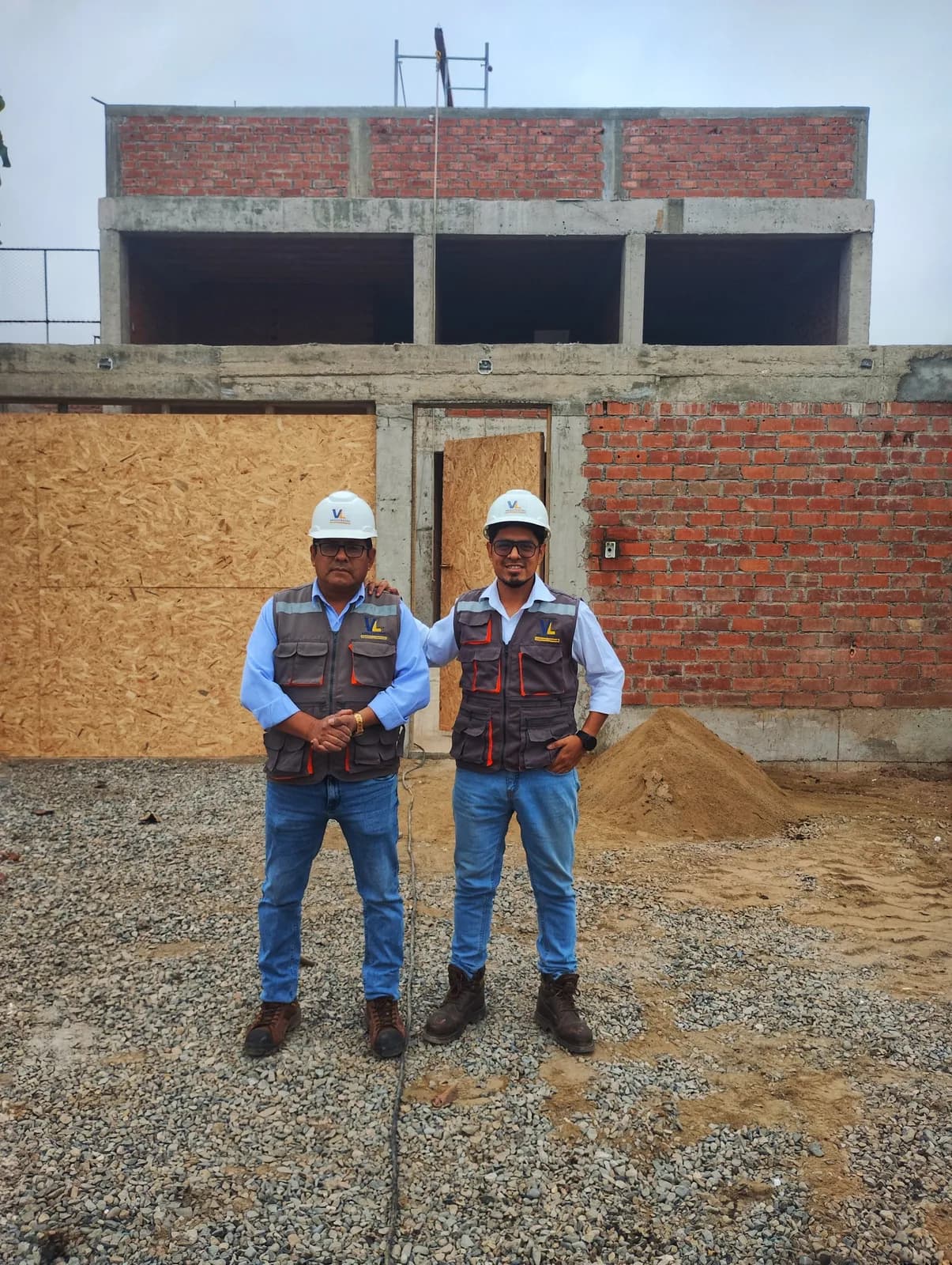 Proceso de construcción del proyecto Casa de Playa Cañete — avance de obra