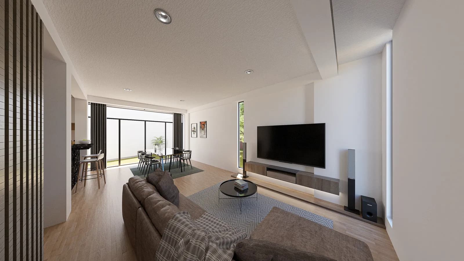 Render arquitectónico del proyecto Vivienda Chincha