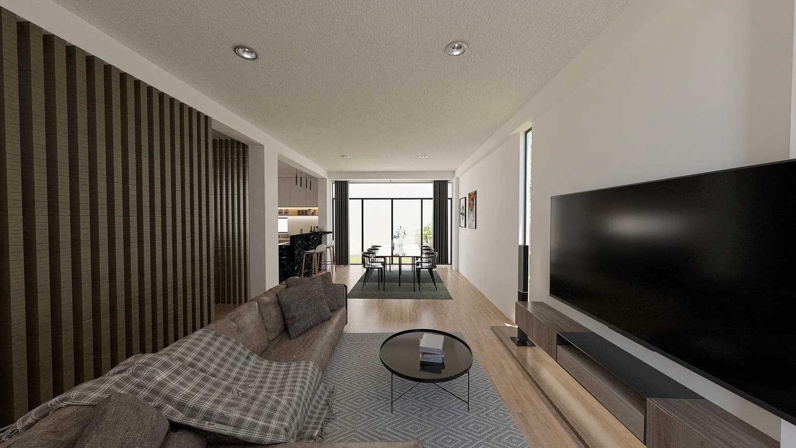 Render arquitectónico del proyecto Vivienda Chincha