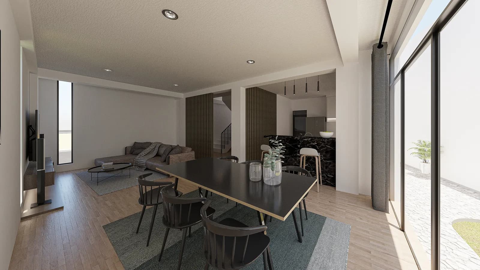Render arquitectónico del proyecto Vivienda Chincha