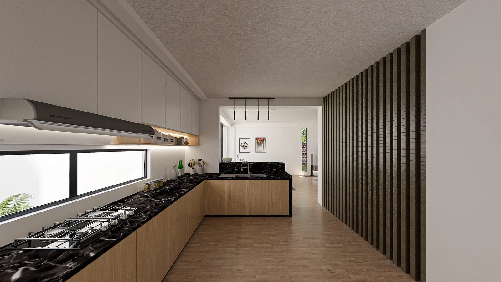 Render arquitectónico del proyecto Vivienda Chincha