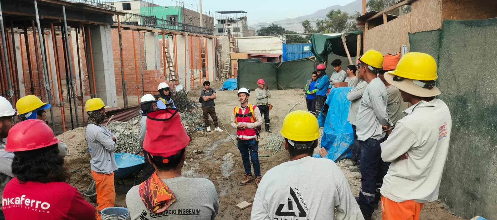 Proceso de construcción del proyecto Oficinas IMIM — avance de obra