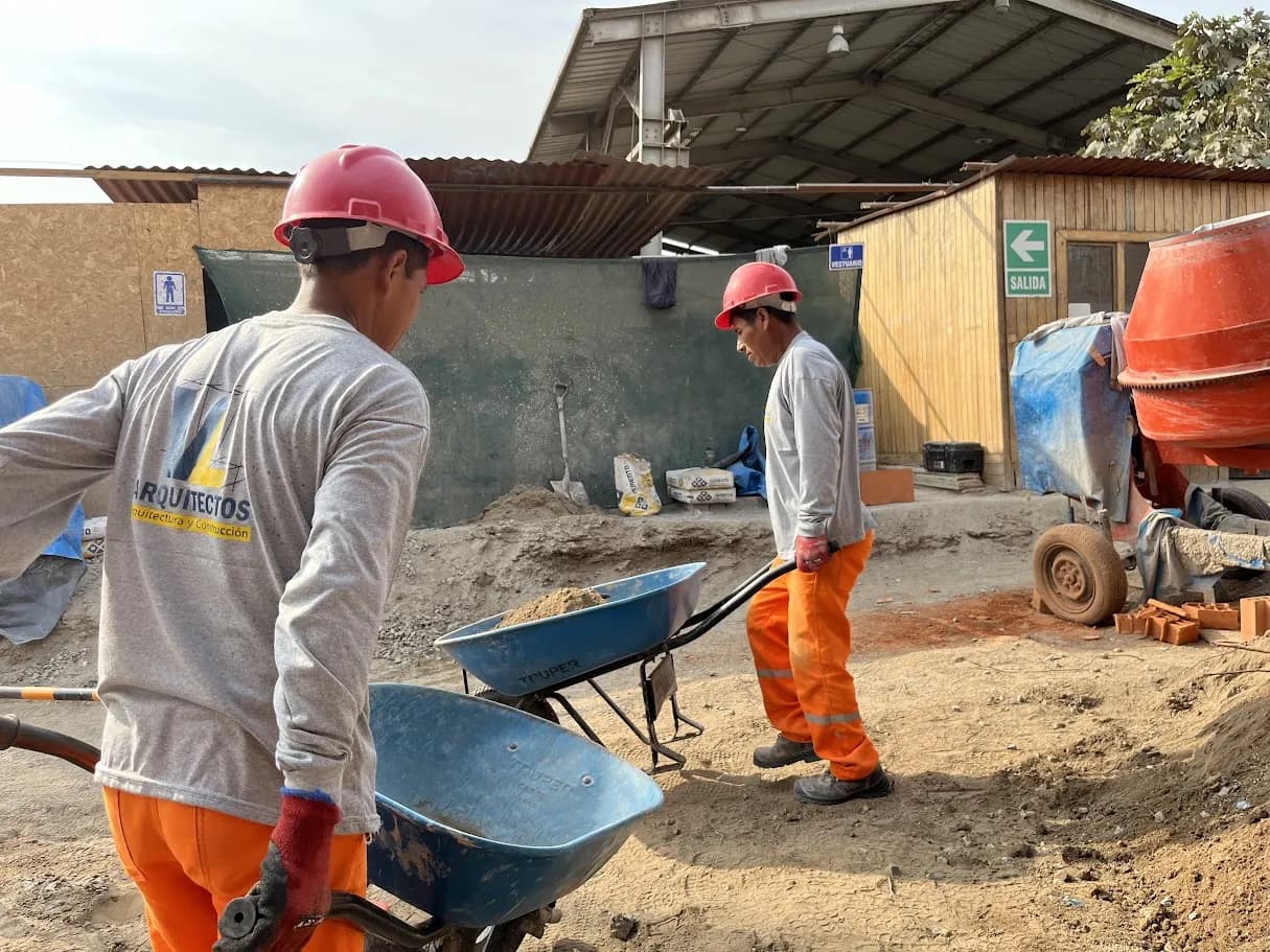 Proceso de construcción del proyecto Oficinas IMIM — avance de obra