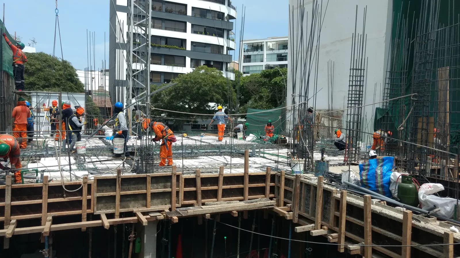 Proceso de construcción del proyecto Toscana — avance de obra