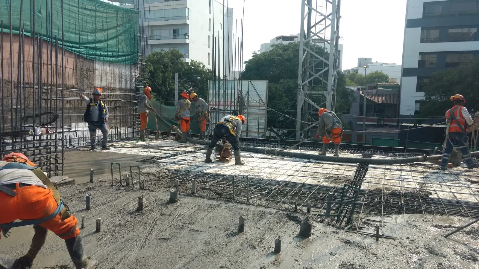 Proceso de construcción del proyecto Toscana — avance de obra