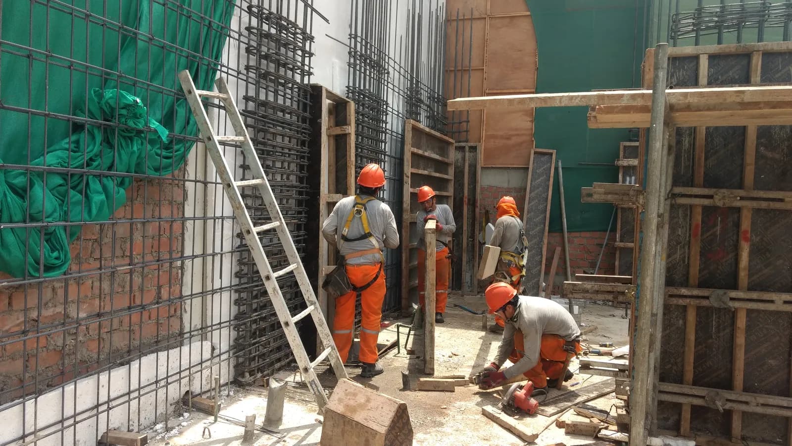Proceso de construcción del proyecto Toscana — avance de obra